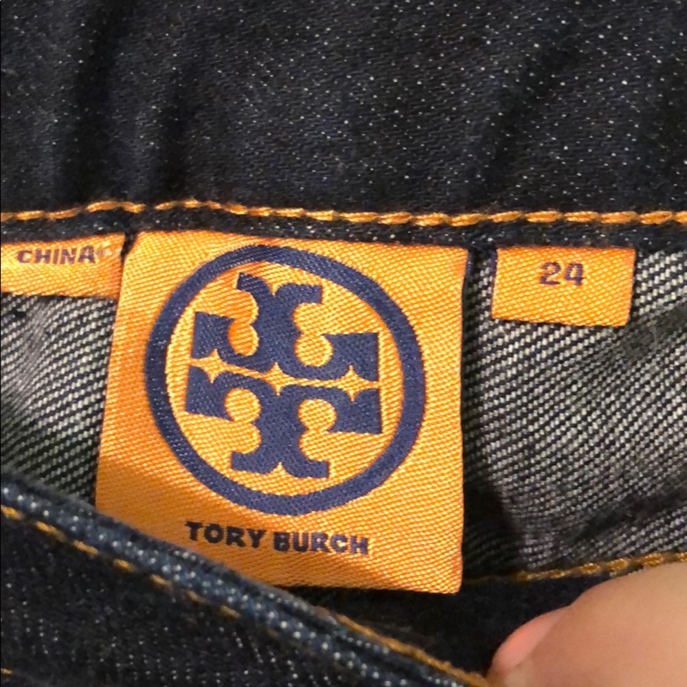 Tory burch size 24 straight leg jeans - Picture 4 of 6